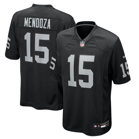 Fernando Mendoza Las Vegas Raiders 2026 Draft First Round Pick No. 1 Team Game Jersey - Black