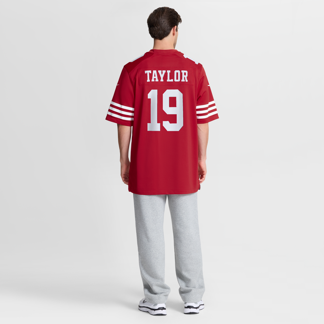 Trent Taylor San Francisco 49ers Team Game Jersey - Scarlet