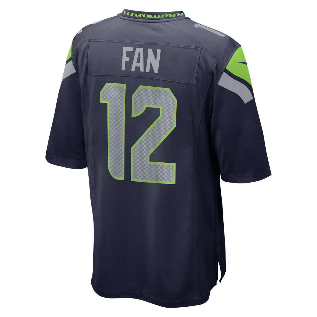 12s Seattle Seahawks Game Jersey - White