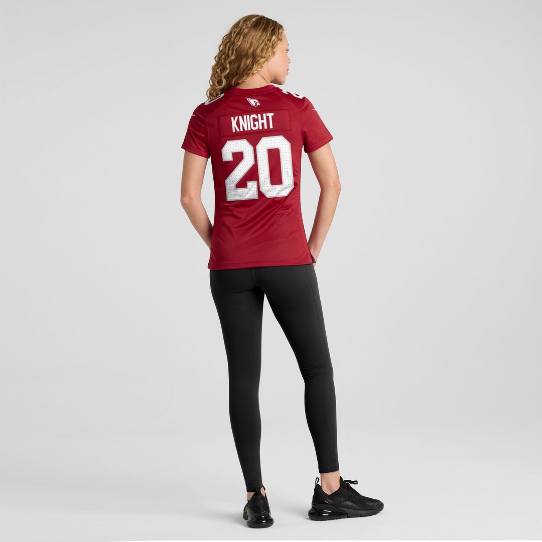 Zonovan Knight Arizona Cardinals Women's Team Game Jersey - Cardinal