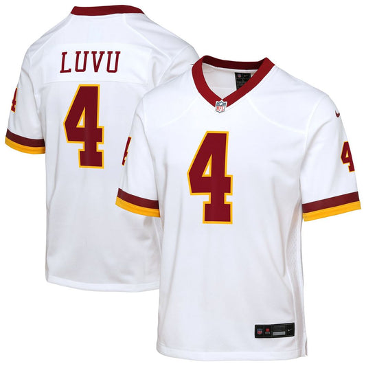 Frankie Luvu Washington Commanders Youth Game Super Bowl Era Jersey - White