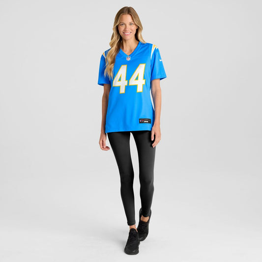 Scott Matlock Los Angeles Chargers Women's Game Jersey - Powder Blue