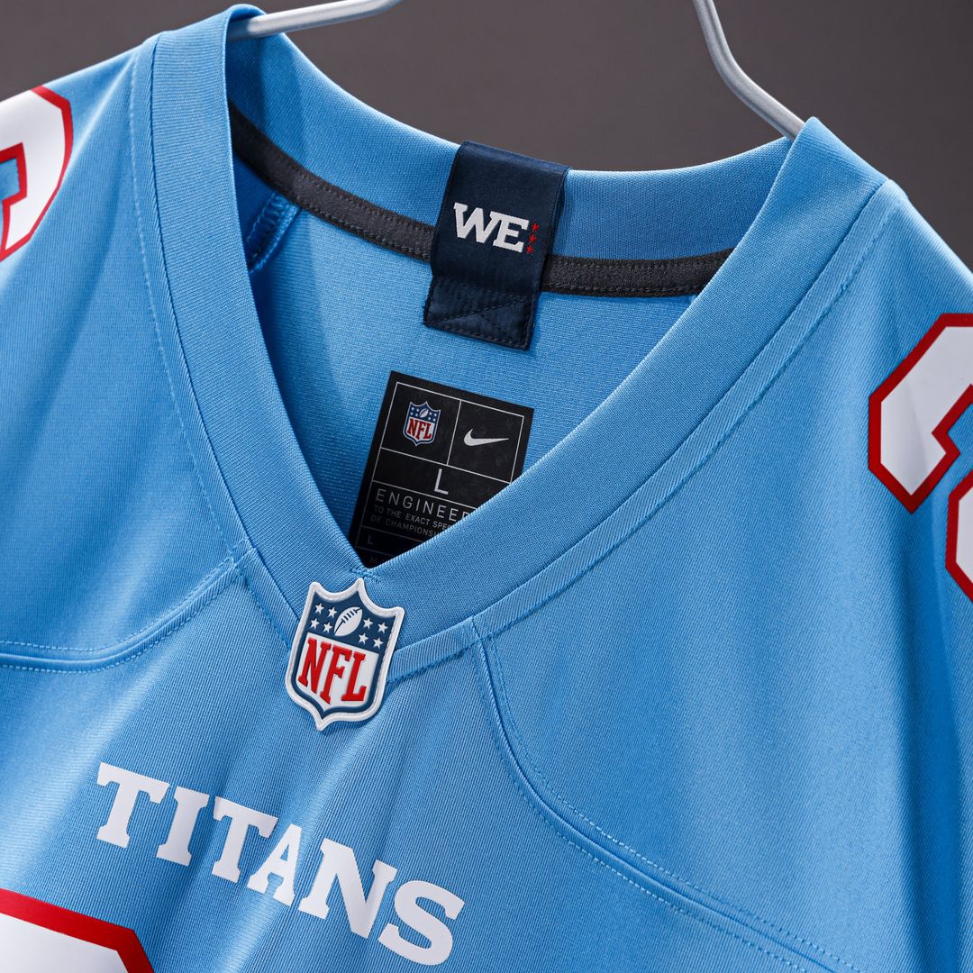 Chimere Dike Tennessee Titans Game Jersey - White