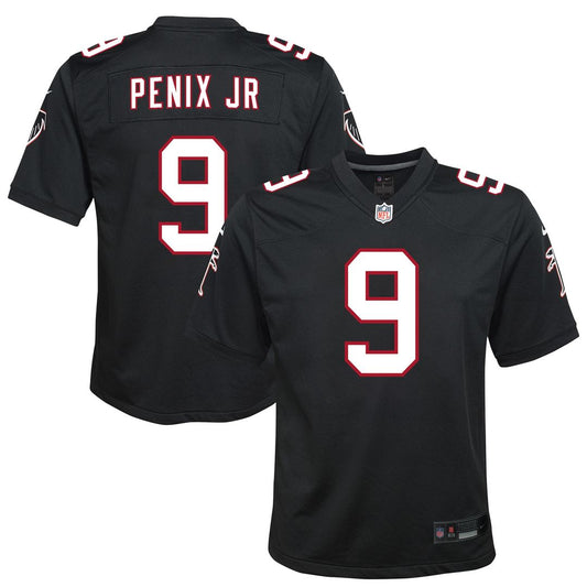 Michael Penix Jr. Atlanta Falcons Youth Alternate Game Jersey - Black