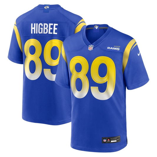 Tyler Higbee Los Angeles Rams Game Player Jersey - Royal
