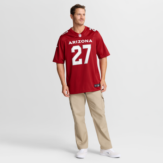 Divaad Wilson Arizona Cardinals Team Game Jersey - Cardinal
