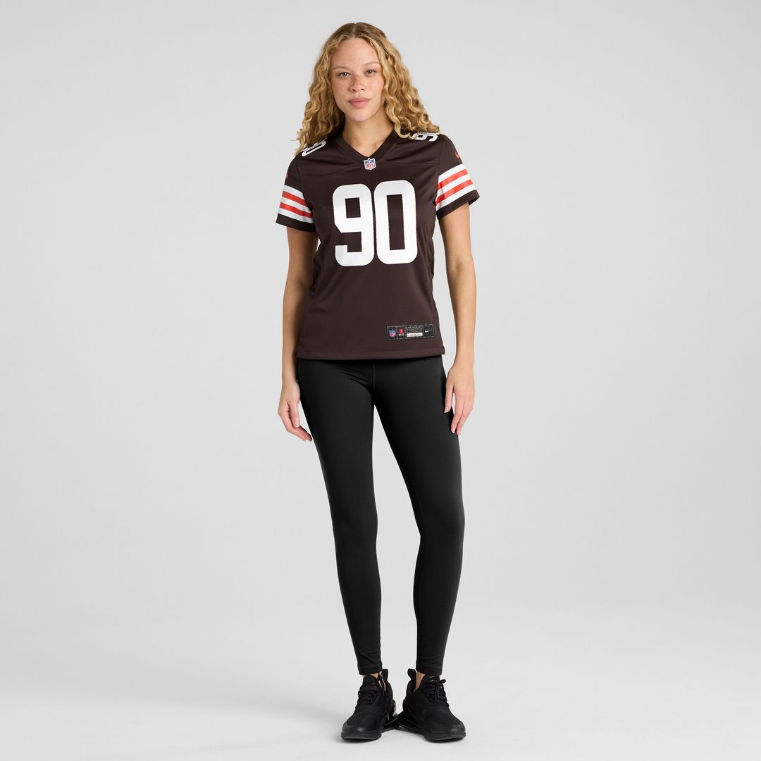 Maurice Hurst II Cleveland Browns Women's Game Jersey - Brown