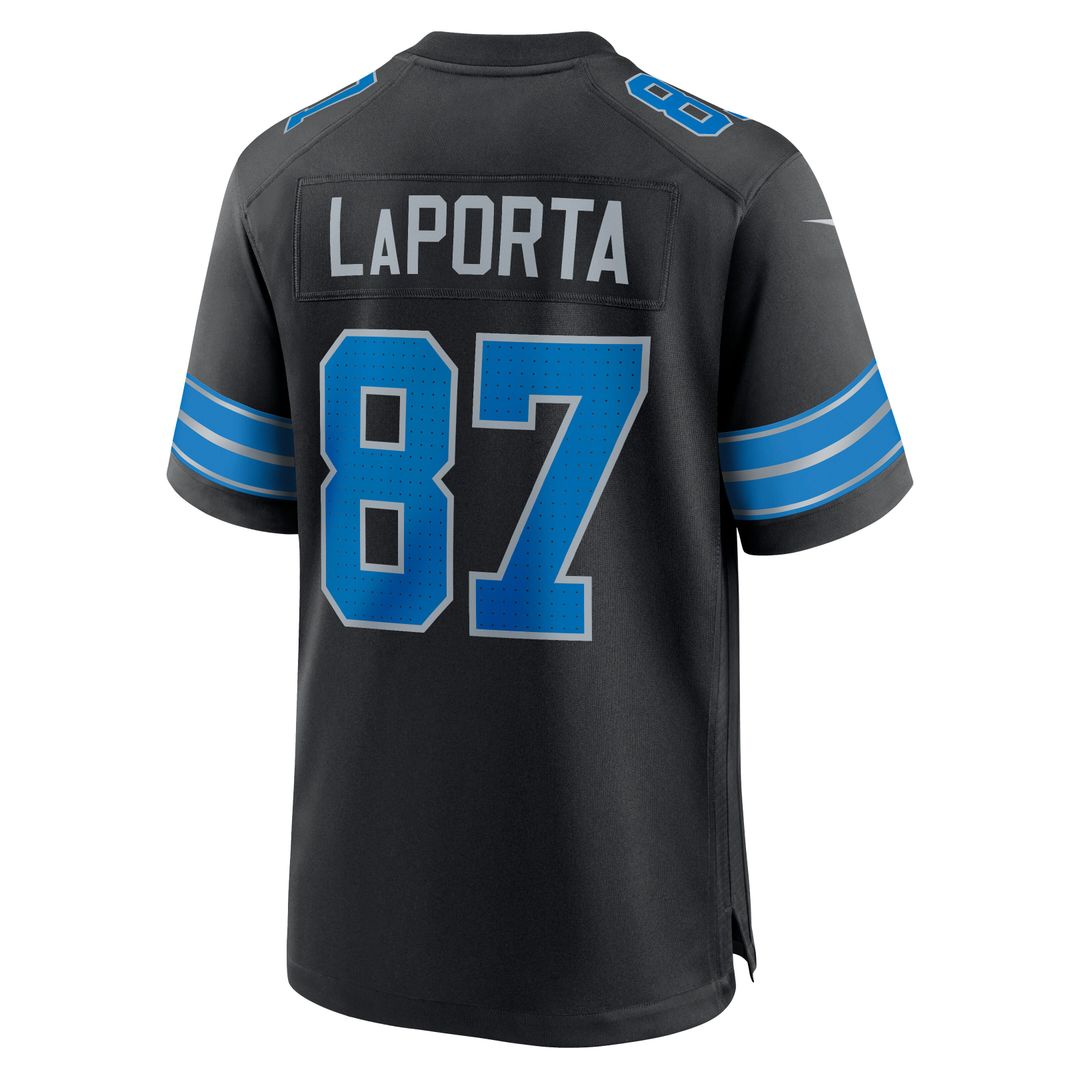 Sam LaPorta Detroit Lions White Game Jersey - White