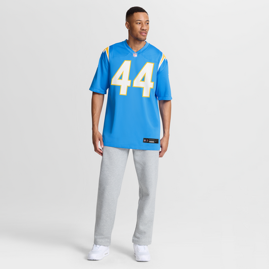 Scott Matlock Los Angeles Chargers Team Game Jersey - Powder Blue