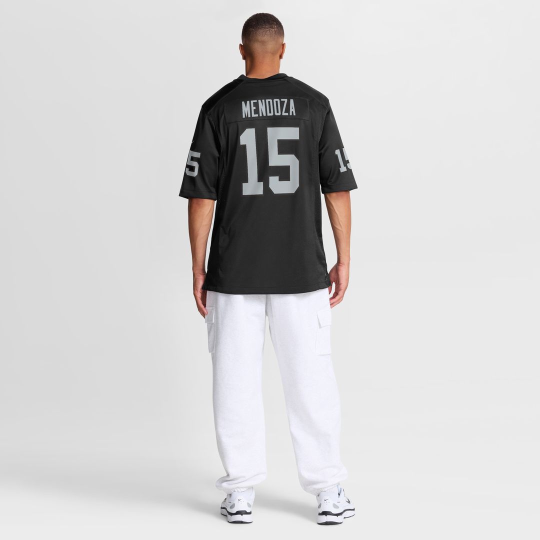 Fernando Mendoza Las Vegas Raiders 2026 Draft First Round Pick No. 1 Team Game Jersey - Black