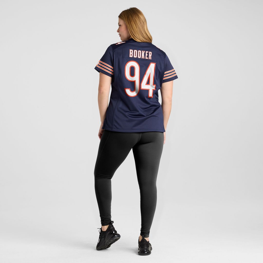 Austin Booker Chicago Bears Women's Game Jersey - Navy