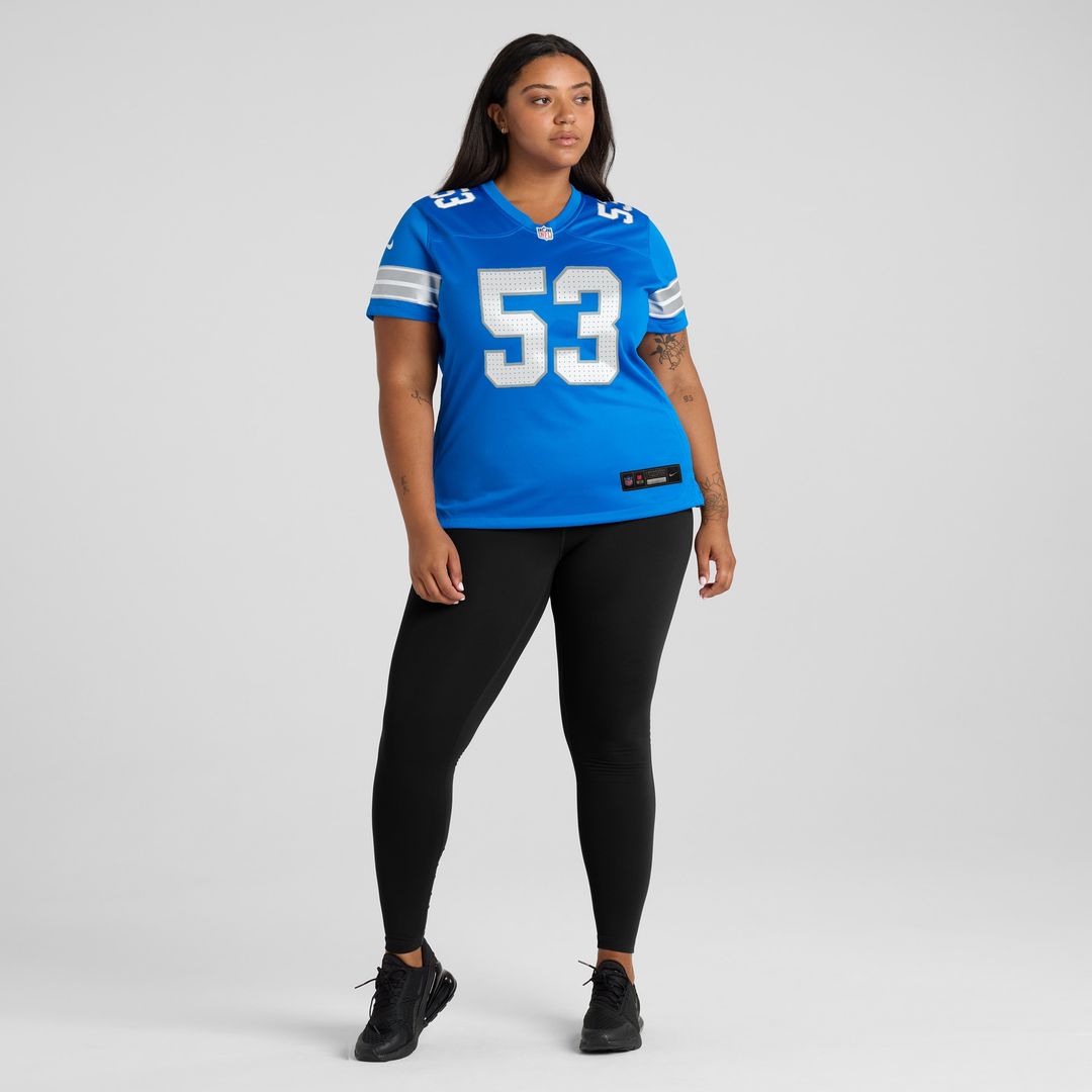 DaRon Gilbert Detroit Lions Women's Game Jersey - Blue