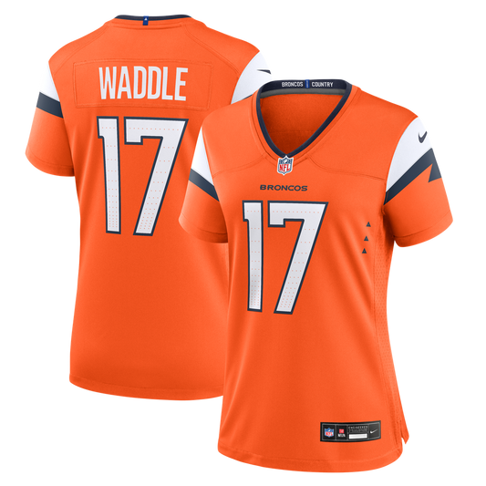 Jaylen Waddle Denver Broncos Women's Game Jersey - Orange