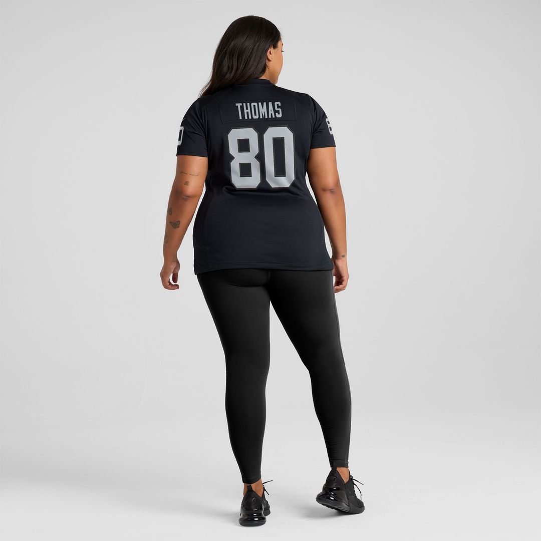 Ian Thomas Las Vegas Raiders Women's Team Game Jersey - Black
