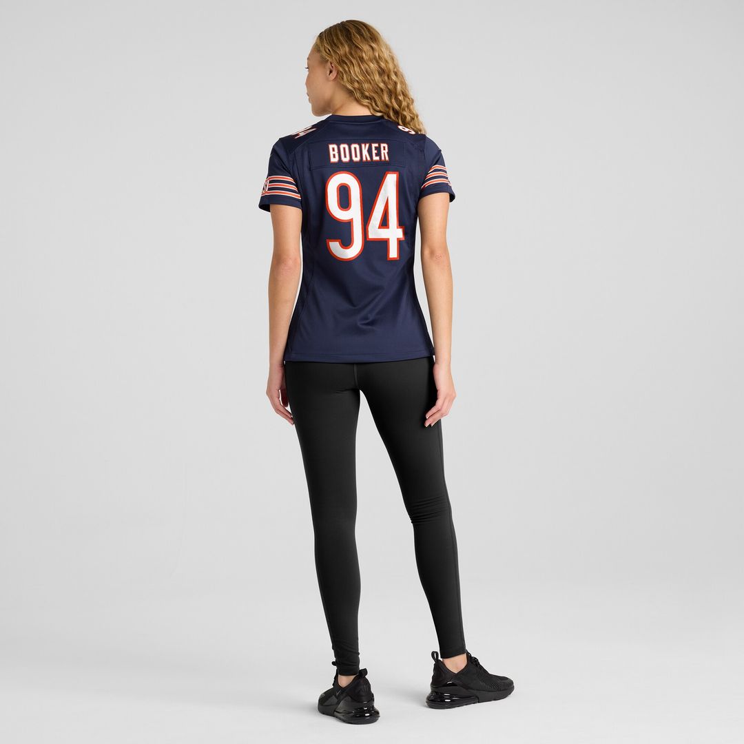 Austin Booker Chicago Bears Women's Game Jersey - Navy