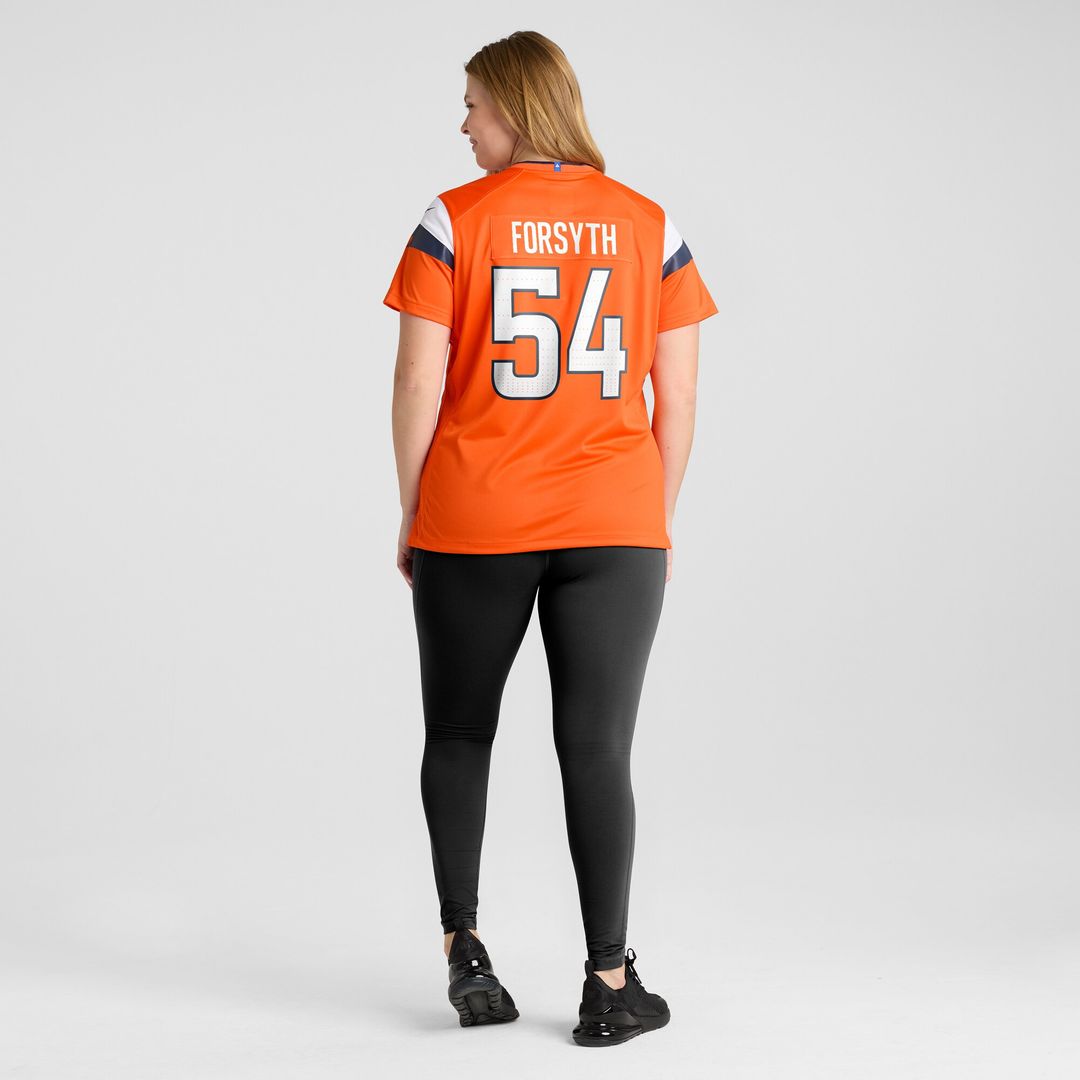 Alex Forsyth Denver Broncos Women's Team Game Jersey - Orange