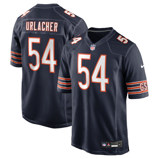 Brian Urlacher Chicago Bears Game Retired Player Jersey - Navy