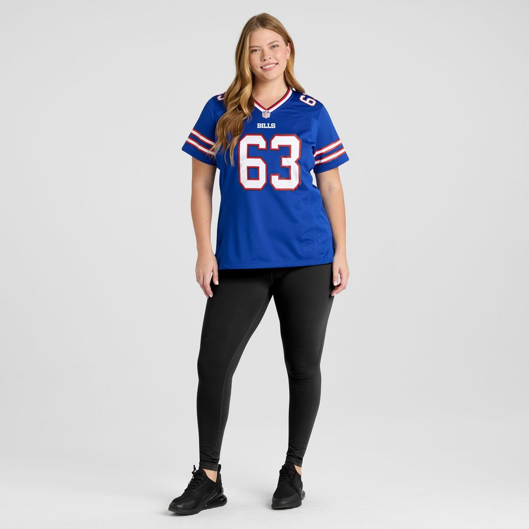 Austin Corbett Buffalo Bills Women's Team Game Jersey - Royal