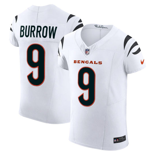 Joe Burrow Cincinnati Bengals Vapor F.U.S.E. Elite Jersey - White