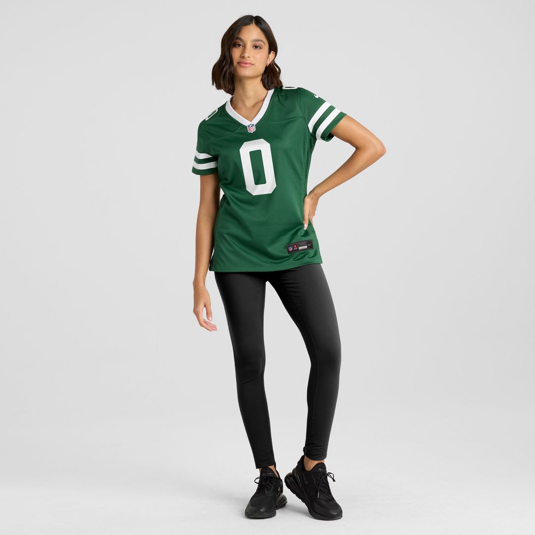 Braelon Allen New York Jets Women's Game Jersey - Legacy Green