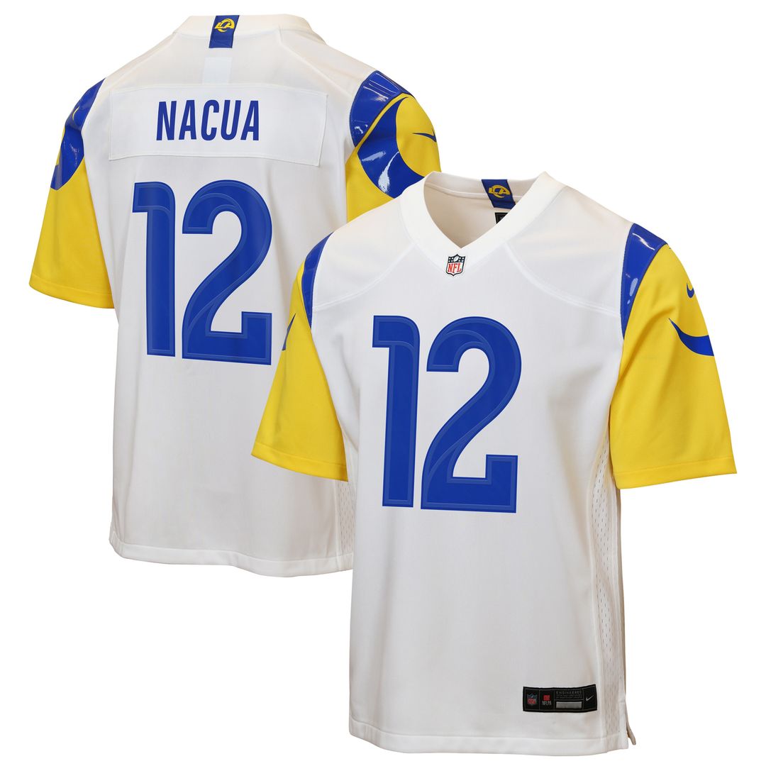 Puka Nacua Los Angeles Rams Youth Game Jersey - Royal