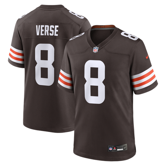 Jared Verse Cleveland Browns Youth Team Game Jersey - Brown